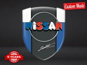 Nissan Auto Banner Aufkleber Max Robust Aktuell Pro Chic